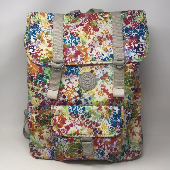 Kipling Bags Kipling Zelenka Color Burst Odell Laptop Backtop